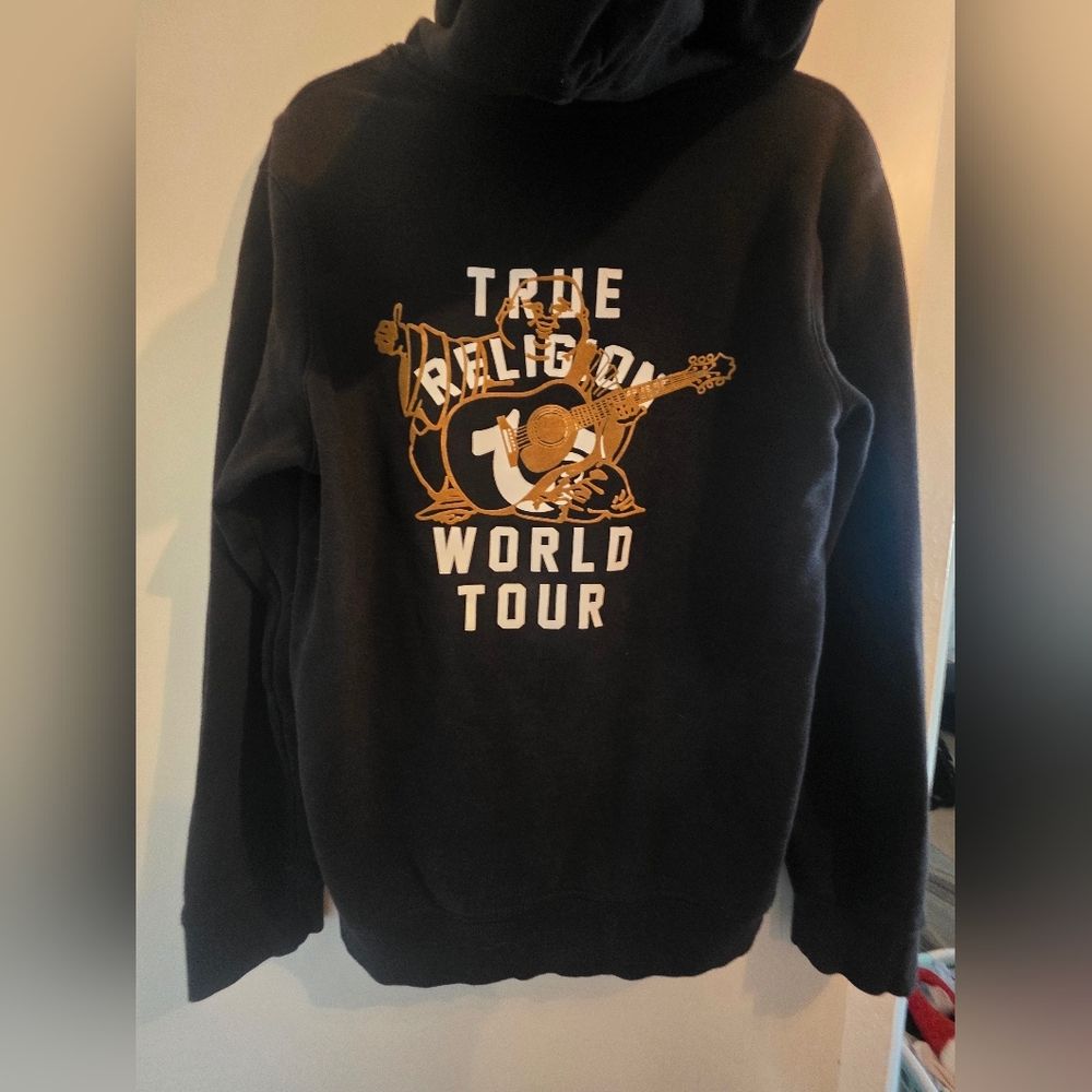 True Religion Black Sweater - World Tour Design